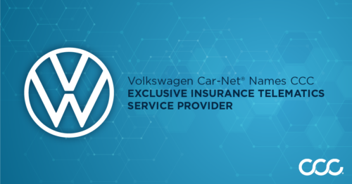 Volkswagen Car-Net Names CCC Exclusive Insurance Telematics Service Provider